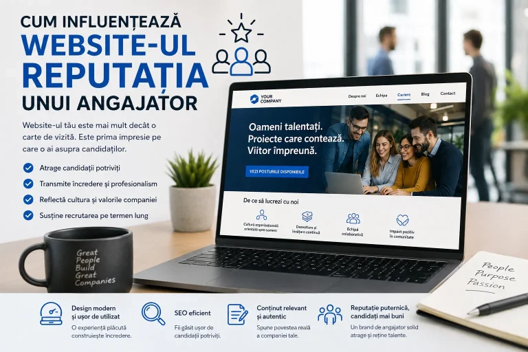 Cum influențează website-ul reputația unui angajator și atrage candidați Cum influențează website ul reputația unui angajator